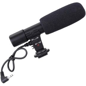 Homoyoyo Small Lightweight Interview Microphone for Camcorder for Filmmaking Vlogging Live Streaming