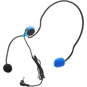 Headset Microphone for Speaking and Teaching Adjustable Comfort Durable Build for Interviews and Vlogging Ey-