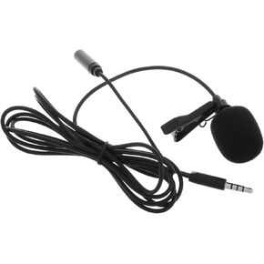 UPKOCH Portable Mini Lavalier Microphone for Smartphones Clip Design for Easy Use Teaching Video Recording and Live Streaming Audio Noise Reduction Technology