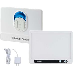 Amaran Verge Key Light with APP Control,26W 2700-6500K Dimmable I 7 Lighting Efects I Silent Fanless I USB-C PD I Soft Light Panel for Streaming,Game,Video Recording (White)