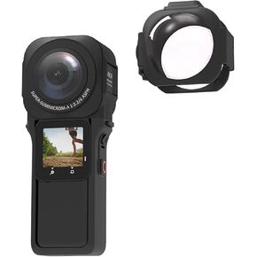 Camera Lens Guard, PC High Light Transmittance Camera Lens Protective Cover for ONE RS 1 Inch 360 Edition Lens Protective Cover Action Camera Accessories