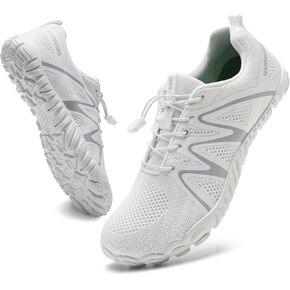 WateLves Barefoot Water Shoes Women Men Breathable Wide Width Toe Box Beach Walking Shoes Comfortable Slip On Minimalist Sneakers for Travel Hiking