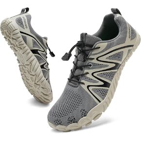 Watelves Barefoot Water Shoes النساء رجالًا على نطاق واسع عرض إصبع القدم مربع شاطئ أحذية المشي مريحة على أحذية رياضية الحد الأدنى للسفر المشي لمسافات طويلة in Kuwait