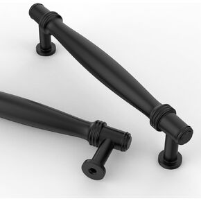 Asidrama 10 Pack 5 Inch(128mm) Brushed Satin Nickel Kitchen Cabinet Handles, Cabinet Pulls Kitchen Cabinet Hardware for Cupboard Drawer Pulls