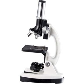 Kids Microscope Set Beginners Microscope100x-1200x monocular Microscopes Eyepiece (10x) Objective Lens (10x-120x) can be Connected to a Mobile Phone to take Pictures Body 90° Bendable 13x8.5x23cm