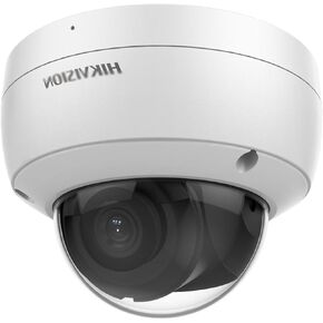 DS-2CD2083G2-IU 8MP ACU-Sense PoE Camera - 4K Outdoor IP Dome Camera with Human/Vehicle Detection, Built-in Mic, IP67, 2.8MM Lens, H.265+, Compatible with Hikvision NVR