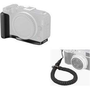 SMALLRIG R50 V Handgrip L-Shape Grip for Canon+Camera Wrist Strap