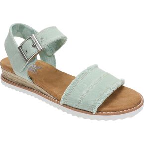 Skechers Bobs Desert Kiss-Adobe Princess Women's Sandal, 8 B(M) US, Mint