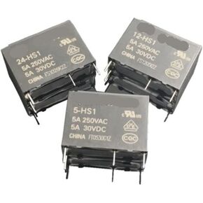 4Pin HF46F-024-HS1 HF46F-012-HS1 HF46F-005-HS1 HF46F 24-HS1 5 12-5A250VAC RELAY (HF46F-005-HS1)