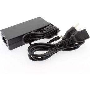 Crystal Vision Premium DC 12V 5A Power Supply Adapter Power Cord for CCTV Security Camera DVR and LED, UL Listed.