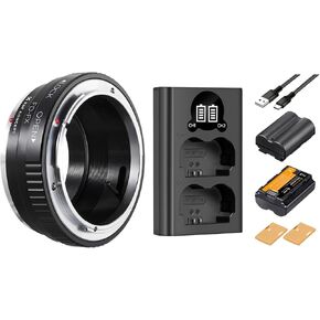 FD-FX Adapter and 2*NP-W235 Battery Bundle