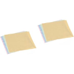 NOLITOY 20pcs Microfiber Screen Cleaning Cloths Assorted Color Towel for Phones Laptops Tablets Lenses Soft Reusable Easy to Clean Microfiber for Electronics and Optics