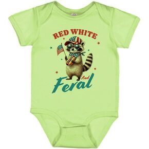 Taty Kids Red White and Feral Budybuit