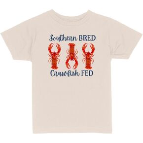 Southern Bred Crawfish Fed Toddler Kids T-Shirt