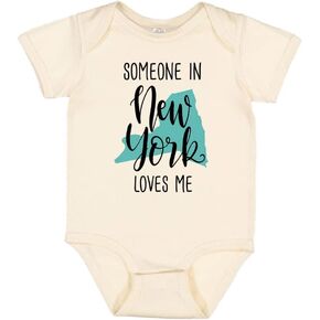 Someone in New York Loves Me Baby Infant Bodysuit