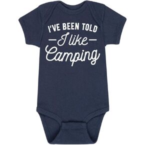 Instant Message - I've Been Told I Like Camping - Infant Baby One Piece