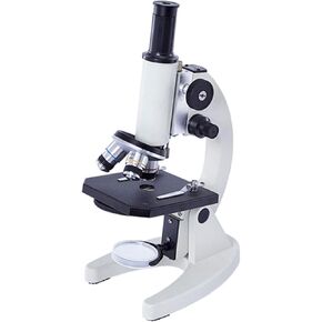 Microscope Set 500x-1600x Biological microscopes Eyepiece (10X 16X) Objective (4X 10X 10X) with handpiece Clip monocular Straight Tube with 45° tilt 13x18x32cm Student Microscope