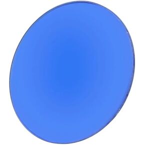 Microscope Accessories Kit 1PCS Microscope Filter Diameter 45mm Transparent Blue/Green/Yellow Optical Glass for Biological Microscope Microscope Slides(White)