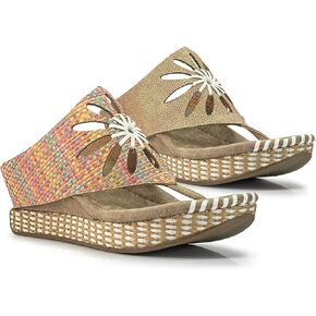 Modzori Flora Mid Wedge Reversible Sandal