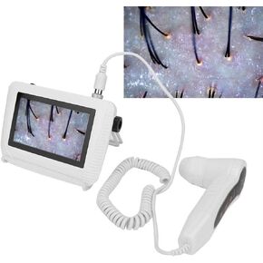 Skin Diagnosis Hair Analyzer, Skin Hair Analyze, Skin Hair Blackhead Scalp Detector Skin Hair Scalp Detector