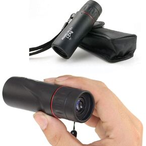 Telescope 4k Pocket monocular Phone Telescope with Smartphone Holder Ultra Lightweight Compact Portable Binoculars with Night Vision Monoculars for Adults Birdwatching Camping Needed