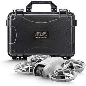 DJI Neo Palm Sized Lightweight Drone with Six Intelligent Shooting Modes with Hard Case for DJI Neo