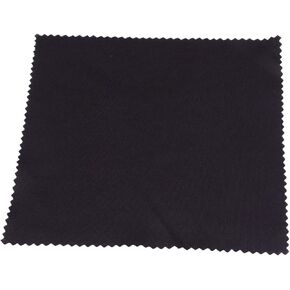 100 Pcs Black Glasses Cleaning Cloths Lens Cleaning Cloths Soft Lint Reusable and Quick Drying for Electronics and Delicate Surfaces
