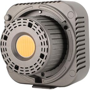 LED Video Light, CFL 100Bi 100W COB Video Light, 3000‑6500K, CRI≥97, USB C Charging, Cooling Fan, Photography Fill Light for Interview Vlog