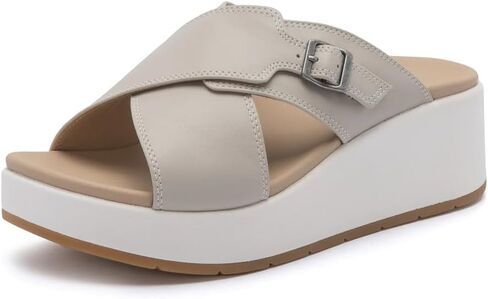Abeo Solstice Cross Slide Sandals للنساء | الدعم القوس الصنادل النسائية | الدعم القوس | نعل تقويم العظام المدمج in Saudi Arabia