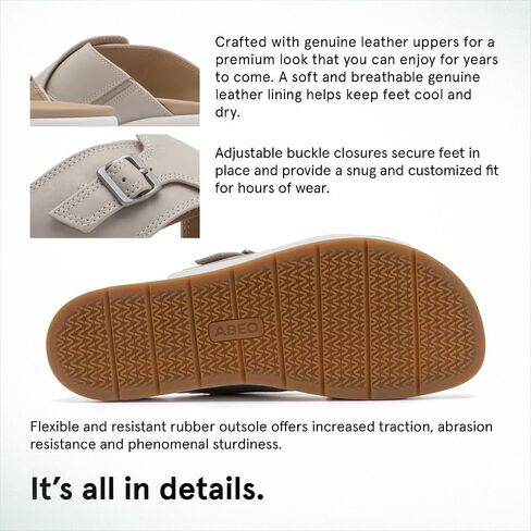 Abeo Solstice Cross Slide Sandals للنساء | الدعم القوس الصنادل النسائية | الدعم القوس | نعل تقويم العظام المدمج in Saudi Arabia