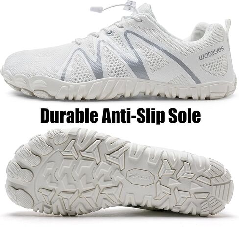WateLves Barefoot Water Shoes Women Men Breathable Wide Width Toe Box Beach Walking Shoes Comfortable Slip On Minimalist Sneakers for Travel Hiking in Kuwait