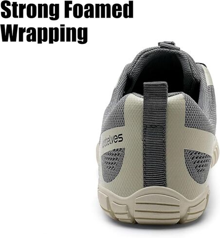 Watelves Barefoot Water Shoes النساء رجالًا على نطاق واسع عرض إصبع القدم مربع شاطئ أحذية المشي مريحة على أحذية رياضية الحد الأدنى للسفر المشي لمسافات طويلة in Kuwait