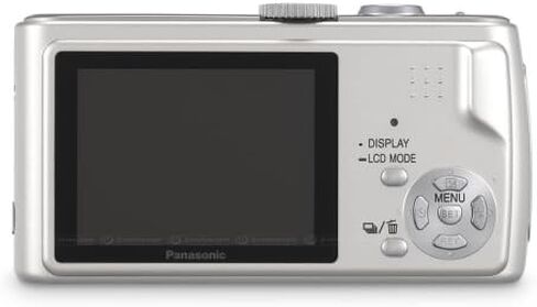 Panasonic Lumix DMC-TZ1S 5MP CAMPACT DIGITAL CAMPAT مع ZOOM المستقر البصري 10x (الفضة) in Kuwait