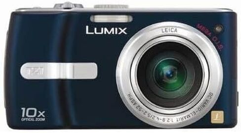 Panasonic Lumix DMC-TZ1S 5MP CAMPACT DIGITAL CAMPAT مع ZOOM المستقر البصري 10x (الفضة) in Kuwait