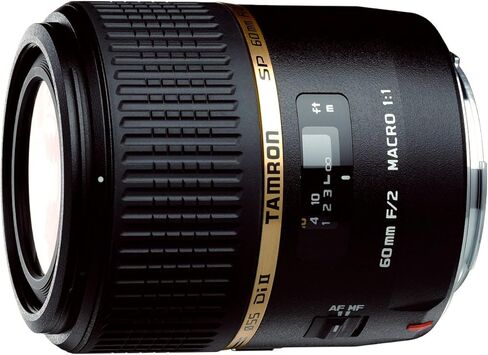 Tamron Auto Focus 60mm f/2.0 sp di ii ld إذا كان 1: 1 عدسة ماكرو لكاميرات SLR الرقمية Canon (Model G005e) in Kuwait