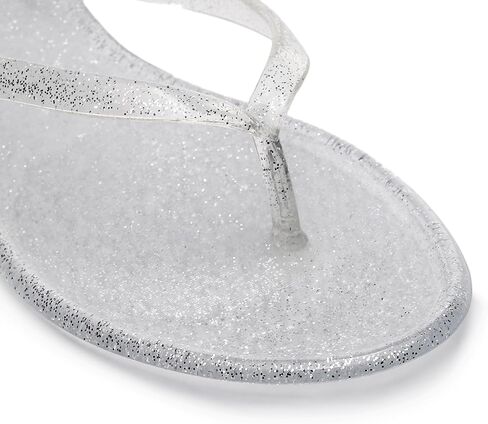 Women Flip Flops Thong Sandals Jelly Shoes Flat Slides Clear Jellies Pool Slippers Bathroom Summer Beach Size 8 Ladies Non Slip Dress Comfortable Quick Drying Soft in Saudi Arabia