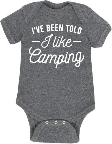Instant Message - I've Been Told I Like Camping - Infant Baby One Piece in Kuwait