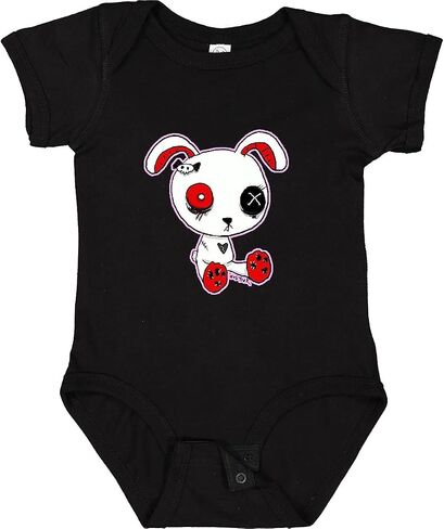 inktastic Goth Bunny Baby Bodysuit - Gus Fink Studios in Saudi Arabia