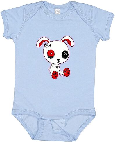 inktastic Goth Bunny Baby Bodysuit - Gus Fink Studios in Saudi Arabia