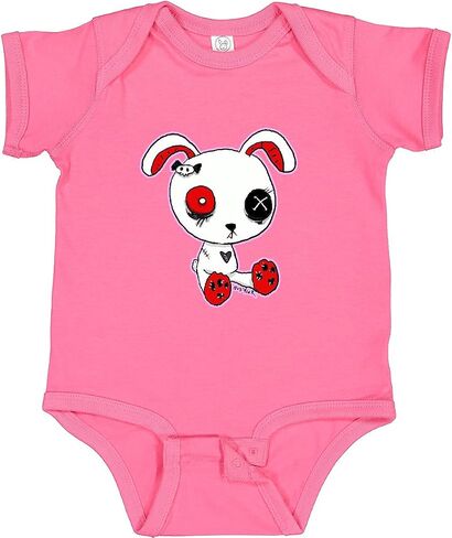 inktastic Goth Bunny Baby Bodysuit - Gus Fink Studios in Saudi Arabia