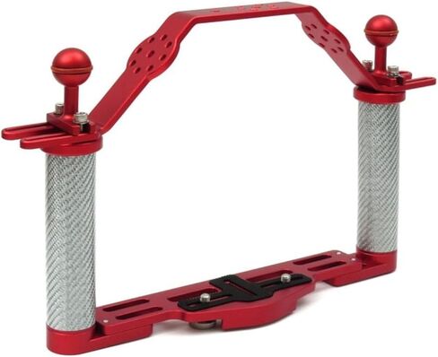Yiju Underwater Camera Tray Bracket Grip Parts Water Sports Replacement Multifunction for Camera Housing Case Handheld Stabilizer, Handle in Kuwait