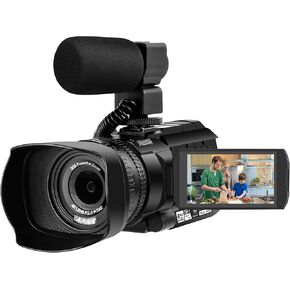 30FPS 6K Video Camera with IR Remote Control