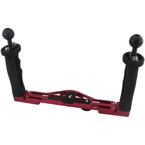 Aluminum Alloy Diving Mount Handheld Stabilizer Ergonomically Designing Handle for Underwater