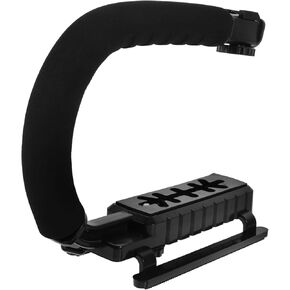 NUOBESTY Professional Video Stabilizer Rig for DSLR and Camcorder Lightweight Handheld Camera Support for Filming Equipment Durable Type Design for Reliable Stability and Easy Travel