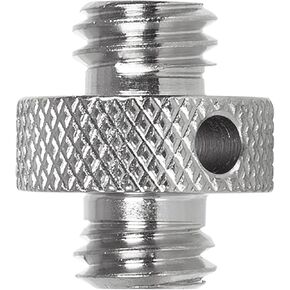 1/4" to 1/4" 1/4" to 3/8" 3/8" to 3/8" Male Screw Threaded Adapter for Camera Tripod Light Stand/DSLR Camera Cage Mount