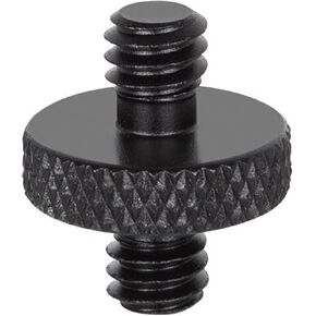 Metal Screw Adapter 1/4" Male to 1/4-inch or 3/8-inch Male Double Headed Conversion Screw for Camera Tripods and Mounts