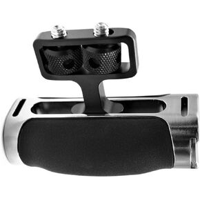 Side Handle Camera Hand Grip Stabilizers for DSLR Cameras Video Cameras with Cold Shoe Mount 1/4-20 Screws Mount