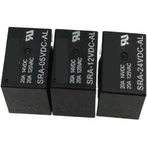Automotive Relays SRA-05VDC-AL SRA-12VDC-AL SRA-24VDC-AL 5V 12V 24V 20A T74 4PIN Relay 50PCS(24V)