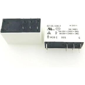 OZ-SS-112L1 OZ-SS-124L1 OZ-SS-148L1 OZ-SS-105L1 8PINS 16A Power Relay 20pieces/lot(12V)