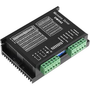 DM542 Stepper Motor Controller 2-Phase Digital Stepper Motor Driver 18-48 VDC Max. 4.2A for 57 86 Series Motor